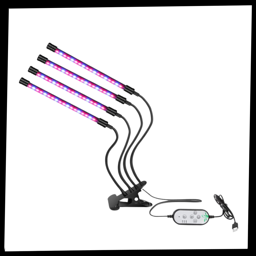 4-Head LED USB Indoor Grow Light
