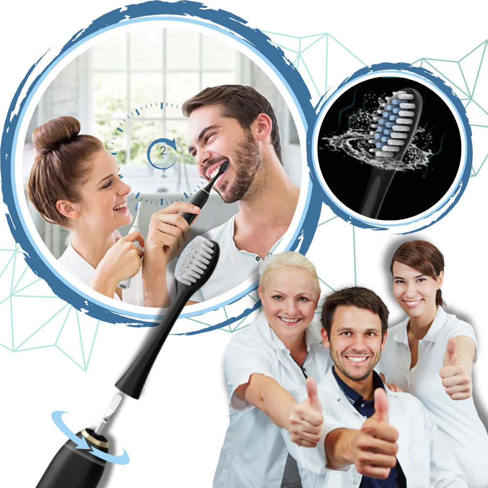 Adult Sonic Electric Toothbrush - Ozerty