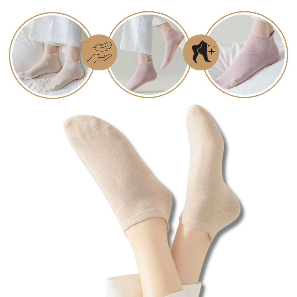 Breathable Cotton Soft Ankle Socks - Ozerty