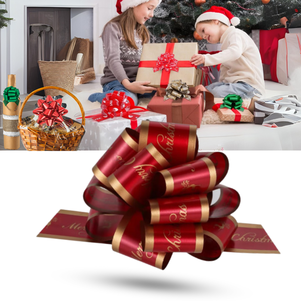 Festive Easy Assembly Ribbon Bows - Ozerty