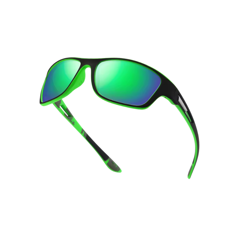 Glare Guard Pro Sunglasses -Black & Green - Ozerty