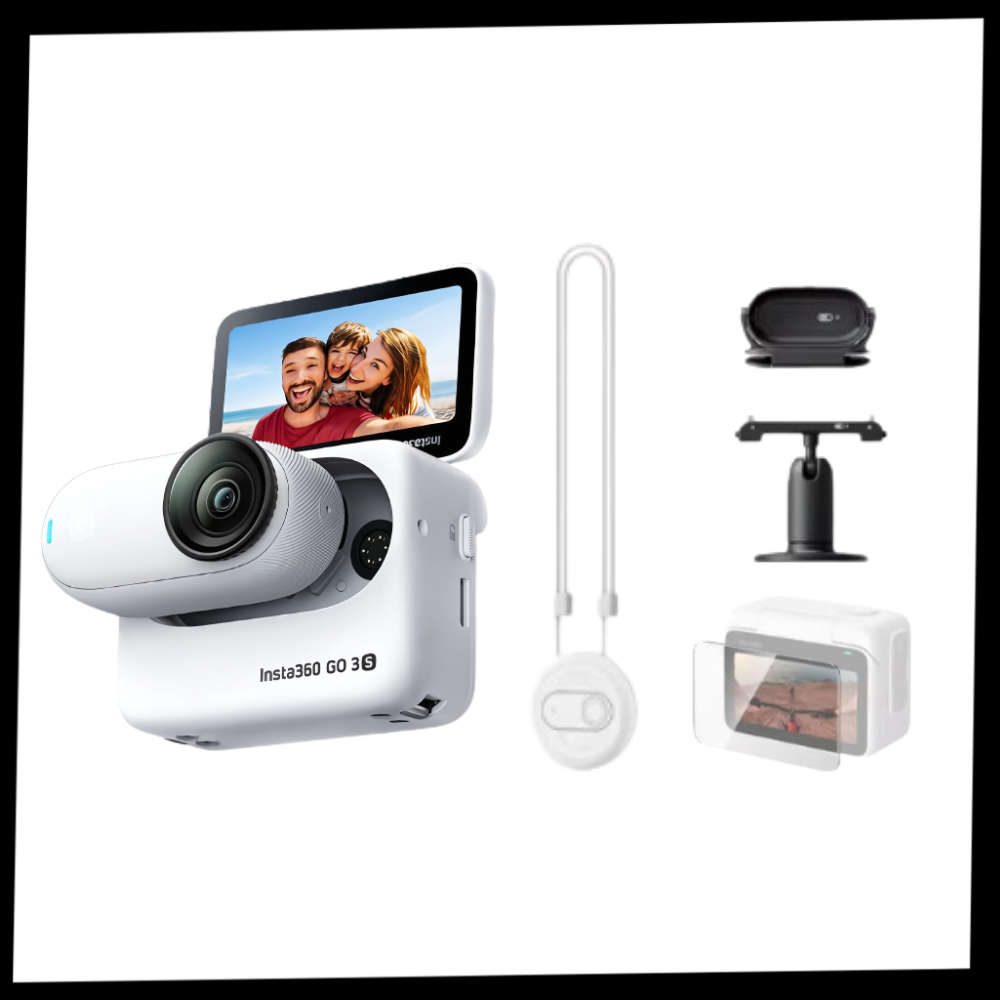 Magnetic Mounting Insta 360 hands Free Camera - Ozerty