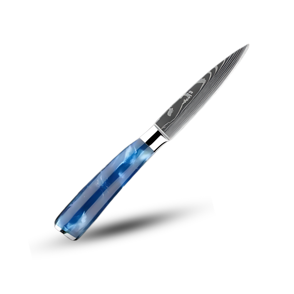 Ocean Blue Japanese Knives -Shotoh - Paring Knife 3.5 inch/9 cm - Ozerty