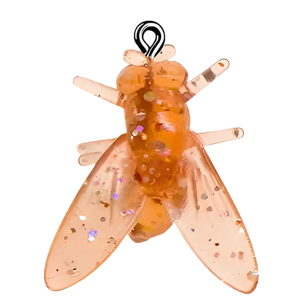 Realistic Fly Fishing Bait -Brown - Ozerty