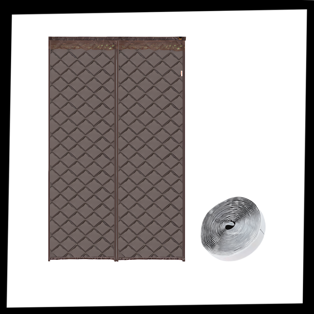 Stylish Thermal Efficient Door Curtain - Ozerty
