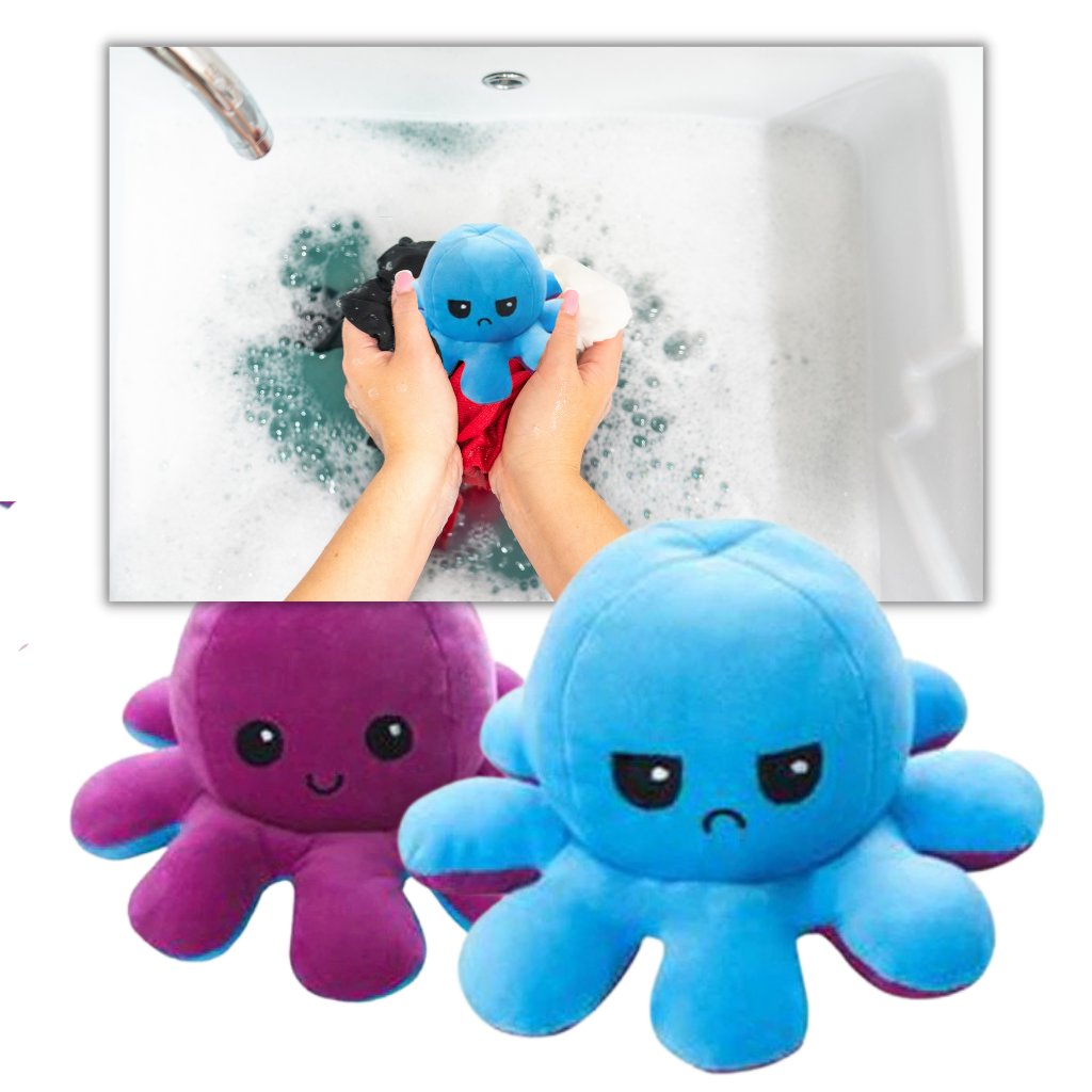 Reversible Mini Octopus Plush toy