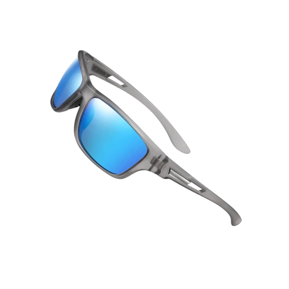 Glare Guard Pro Sunglasses  -Transparent Gray & Blue - Ozerty