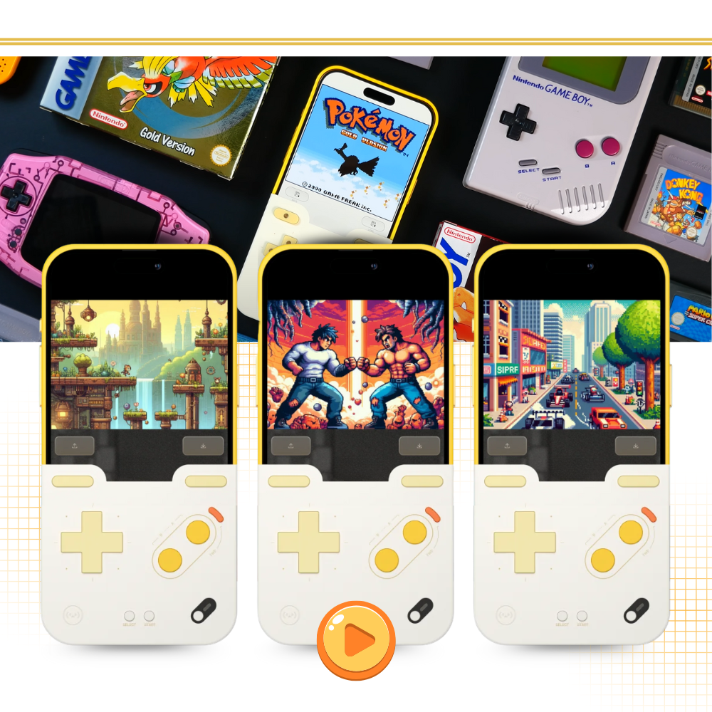 Iphone RetroCore Gaming Case  - Ozerty