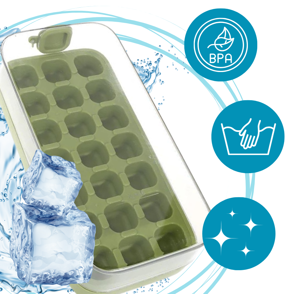 Non-stick Silicone Ice Cube Trays - Ozerty