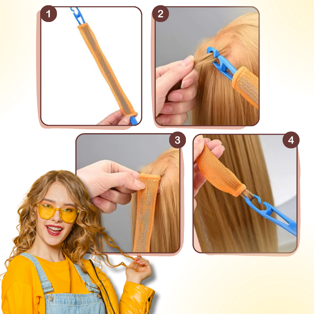 Twist & Glide Magic Curlers - Ozerty