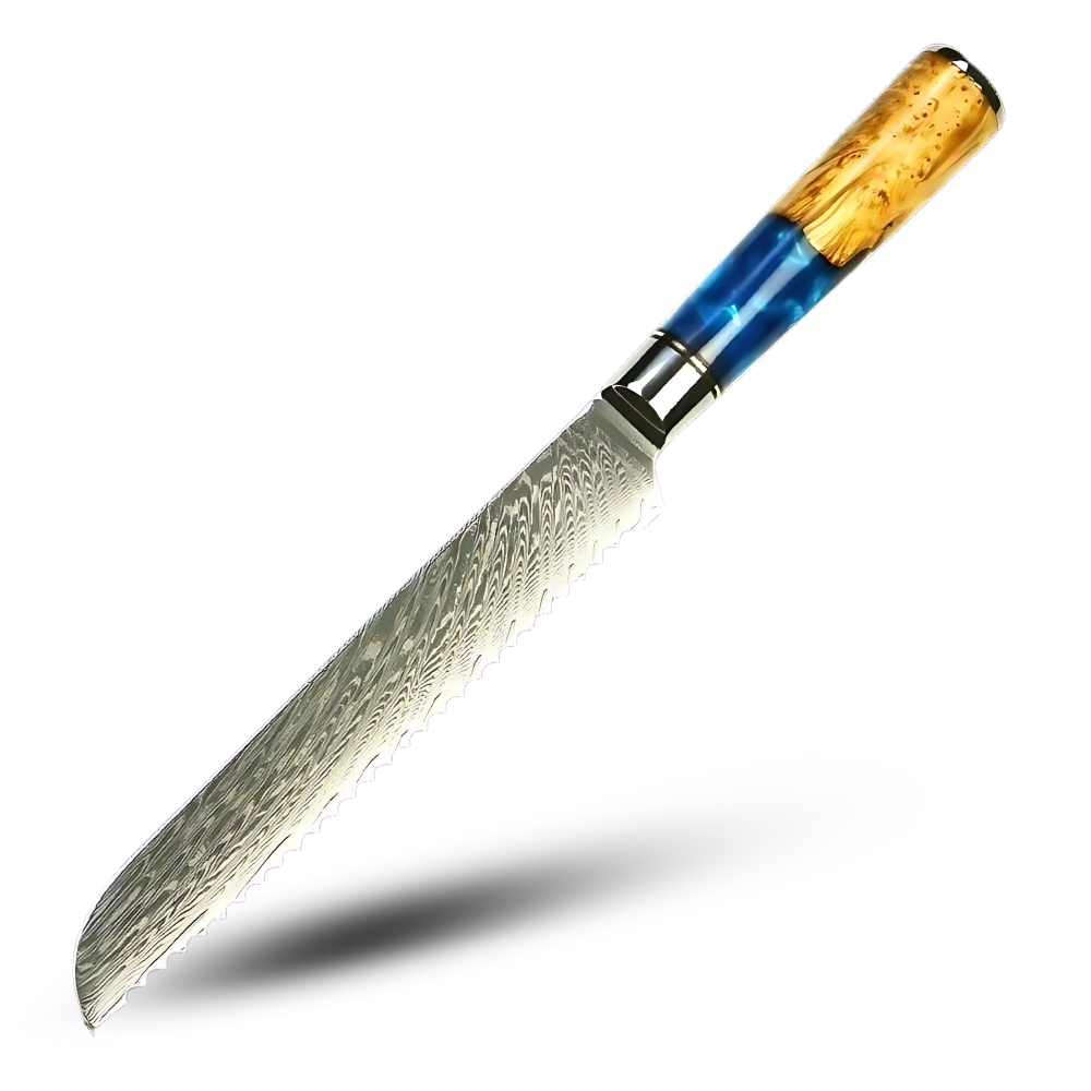Yellow Sea Series Japanese Knives -Pankiri - Bread Knife 8 inch/32 cm - Ozerty